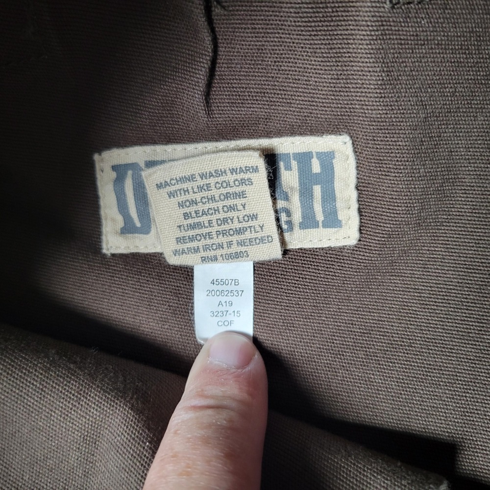 Duluth Trading Co Flex Fire Hose Mens Size 37x34 Brown Cargo Workwear Pants - Picture 8 of 13
